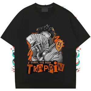 Casual Loose Men’s T-<b>Shirt</b> Multi-Color Options Blank Basic Streetwear Male Clothing - Product Image 3