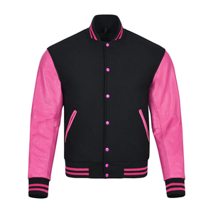 Varsity <b>Jacket</b> Wholesale Wear New Arrival Top Trending Custom Varsity <b>Jackets</b> Unisex Stand Collar Patchwork Front OEM Serviced - Product Image 4