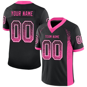 Camiseta de Fútbol Americano Sublimada Personalizada, Transpirable, Talla Grande, Manga Corta, Uniforme de Juego con Logotipo Frontal - Product Image 5