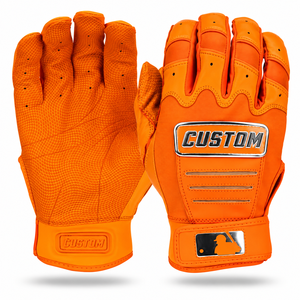 Guantes de bateo de béisbol personalizados, guantes de bateo de cuero Cabretta de puño corto para entrenamiento de béisbol, para adultos y jóvenes, béisbol de bateo - Product Image 4
