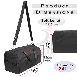 Bolsa de Lona de Diseño Portátil, Organizador de Viaje Práctico, Bolsa de Lona con Soporte de Transporte Cómodo - Product Image 2