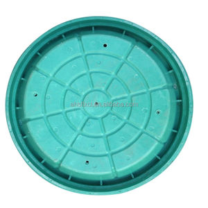 Couvercle de regard en composite soudé et découpé BMC/SMC FRP/GRP en plastique renforcé de fibres de verre pour égouts - Product Image 5
