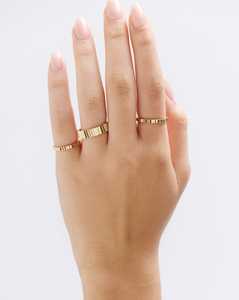 Anillo de Boda de 2mm o 5mm, Oro Sólido de 10k, 14k, 18k, Acanalado, Minimalista, de Lujo, Apilable, para Uso Diario, Joyería Fina para Mujer, Precio de Fábrica - Product Image 2
