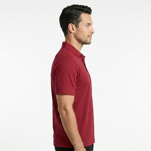 Chemises polo en polyester Dry Fit pour hommes, vêtements de sport de golf, chemise de sport respirante à séchage rapide, uniforme d'entraînement, haut à col - Product Image 3