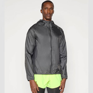 OEM Custom Design Men Windbreaker <b>Jacket</b> Custom Logo Outdoor Hiking Full <b>Zipper</b> Closure Windbreaker <b>Jacket</b> - Product Image 1