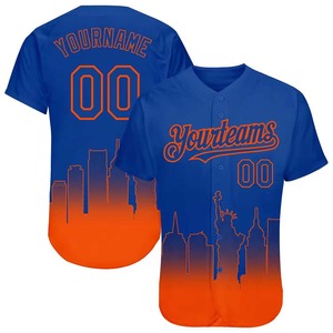 Nouveau maillot de baseball personnalisé en gros, maillot de baseball vierge pas cher, maillot de baseball 100 % polyester extensible - Product Image 2