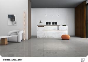 กระเบื้องพอร์ซเลนเคลือบเงาหรูหรา ขนาด 600x1200 มม. กระเบื้องปูพื้นและผนังขนาดใหญ่ สำหรับโครงการตกแต่งภายในสมัยใหม่ - Product Image 2