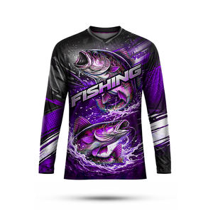 Camiseta de Manga Larga para Hombre, Sublimada con Diseño Personalizado, Protección UV, Talla Grande, Estampada, Transpirable, de Alta Calidad y Cómoda, de Poliéster - Product Image 5