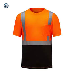 Camisa de Trabajo de Seguridad con Tiras Reflectantes, Transpirable y de Tela Ideal para Trabajadores de Fábrica, Personalizable - Product Image 1