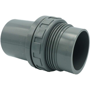 Prise murale Kansaikako 3 inclinaisons, filetée, traversante, droite, en PVC, 50A, avec pente KJ-021-050 - Product Image 1