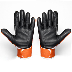 Gants de frappe de baseball pour hommes et jeunes, mitaines de softball en cuir avec paume antidérapante, équipement sportif - Product Image 4
