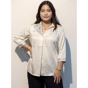 Camisa de Moda para Mujer, Mezcla de Algodón, Manga Larga, Estilo Diario Informal, Compre Directamente del Proveedor - Product Image 1
