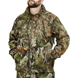 Veste de chasse imperméable pour hommes, veste de chasse silencieuse en softshell camouflage pour la chasse au cerf, au canard, à l'élk et à la dinde, vente en gros - Product Image 1