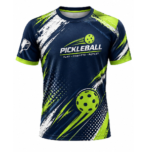 เสื้อทีมพิคเคิลบอลแบบแห้งเร็วสั่งทำพิเศษพร้อมโลโก้ เสื้อกีฬาระบายอากาศได้ดี น้ำหนักเบา สวมใส่สบาย สำหรับการแข่งขันและการฝึกซ้อม - Product Image 1