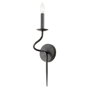 Support mural en fer pour bougies, finition noire, double bras, éclairage décoratif pour la maison, porte-bougie mural en fer fait main - Product Image 4