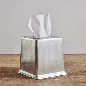 Decorative Luxury Metal <b>Tissue</b> Box Organizer With Creative Design For <b>Wedding</b> Event And Party Decoration - Product Image 1