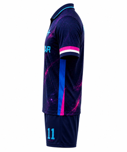 Maillot de football personnalisé en polyester de haute qualité, uniforme de football par sublimation, séchage rapide, respirant, vêtements de sport d'équipe - Product Image 6