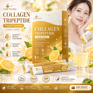 Tabletas Masticables de Colágeno de Grado Alimenticio Beauty Blend, con Vitamina C, Extractos de Frutas, Semillas de Uva y Melón, para la Salud de la Piel - Product Image 1