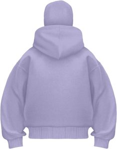 Sweat à capuche balaclava zippé pour homme, style streetwear hiver, en polaire, avec cache-visage intégré, 100% coton, coupe oversize, brodé personnalisé - Product Image 4