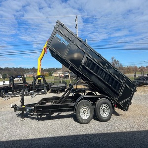 Buy Small Farm <b>Trailers</b> <b>Tractors</b> Agriculture Tipper Transport Box Mini Tip Tipper Dump <b>Trailer</b> 7X14 Semi <b>Trailer</b> - Product Image 2