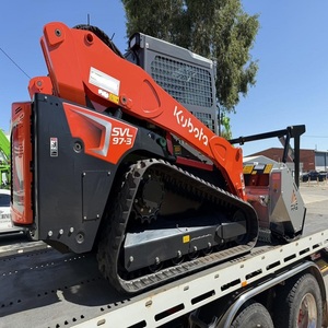 Kubota SVL97-3 Compact Track Loader With Forestry <b>Mulcher</b> Powerful Hydraulic System Wholesale Price Available - Product Image 3