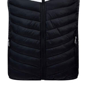 Chaleco Acolchado de Invierno para Hombre con Logotipo Personalizado, Estilo Urbano, Sin Mangas, con Capucha, Tallas Grandes, Chaqueta de Lana, Chalecos con Exterior de Lino - Product Image 5