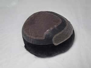 Cabello Indio Virgen 100% Humano, Ondulado Profundo, Ondulado al Agua, Prótesis Capilar, Sistema de Parches Capilares, Taz Bangladesh - Product Image 2