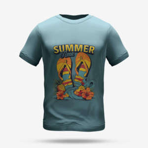 Camiseta de Manga Corta para Hombre, Color Verde Claro, Cuello Redondo, con Estampado de Pelota de Tenis, Corte Regular Informal, 100% Algodón Jersey - Product Image 6