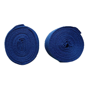 Bandages de poignet auto-adhésifs en coton bleu, 2 pouces de large, pour la boxe, unisexe, protection sportive - Product Image 5