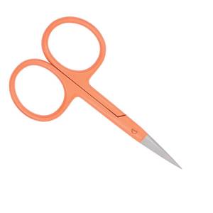 Ciseaux de manucure à lame en acier inoxydable, manche en acier, pointe affûtée, pour la coupe des cuticules, outils de beauté pour le nail art, pour droitiers - Product Image 2