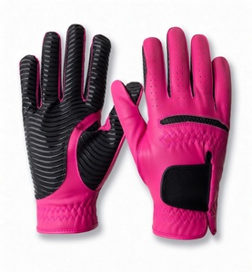Gants de golf professionnels unisexes, respirants, en cuir véritable, fermeture à boucle, design unique, accessoires de golf pour l'extérieur - Product Image 2