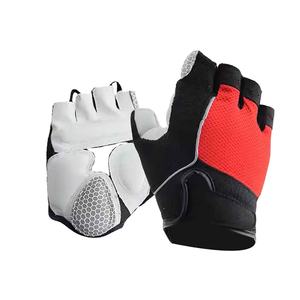 ถุงมือยกน้ำหนักครึ่งนิ้วระบายอากาศได้ดีกันลื่นสำหรับยิมและฟิตเนส - Product Image 1