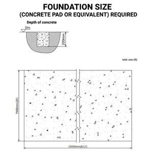 25 'X 80' Tunnel serra per la coltivazione tenda 6 Mil chiaro EVA pellicola di plastica con telaio a mano a mano giretra i lati agricoli - Product Image 6