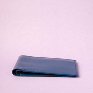 Cartera de Cuero Genuino Personalizada, Unisex, Bifold, para Tarjetas de Crédito, Cierre Abierto, Corta, de la Mejor Calidad, Delgada, Ligera, Frontal - Product Image 5
