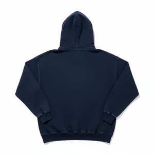 Sudadera con Capucha Oversize de Forro Polar para Hombre, Estilo Casual Deportivo, con Dobladillo Curvo, Logotipo Personalizado, Cuello con Capucha, Ropa Urbana para Invierno - Product Image 2