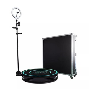 Authentic <b>360</b> Audio Transmitter&Receiver Slow Motion <b>Rotating</b> Portable Spin <b>Camera</b> Selfie <b>Platform</b> Stand 39.4 + Flight Ca - Product Image 1