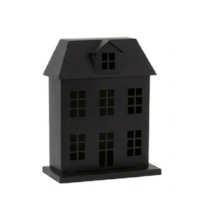 Tendencia en velas: Portavelas vintage hueco de hierro para velas de té, estilo casa embrujada - Product Image 1