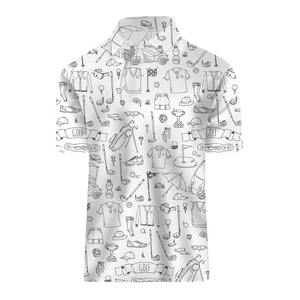 เสื้อโปโลซับลิเมชั่นผู้ชายคุณภาพสูง ระบายอากาศได้ดี ดีไซน์ทันสมัย ยอดนิยม - Product Image 2