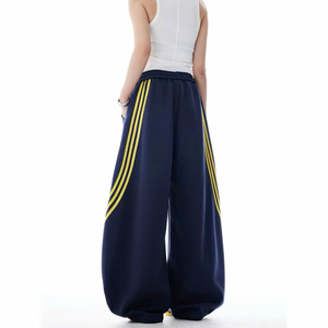 Pantalones Deportivos Anchos para Hombre Haody, Tela Resistente, Impermeables, Transpirables, Ecológicos, Cintura Elástica con Cordón, ODM - Product Image 4