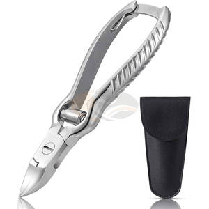 Coupe-ongles professionnels robustes pour podologues, pour ongles épais et incarnés, en acier inoxydable, outil de soin pour bébé, ouverture large - Product Image 1