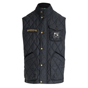 Gilet matelassé sans manches personnalisé pour homme, multi-poches, col en V, fermeture éclair, veste décontractée d'hiver - Product Image 2