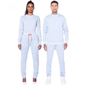 Sudaderas con cuello de moda Unisex de fabricante de calidad, chándales para correr para hombre, conjunto de chándales de talla grande para mujer para invierno - Product Image 4