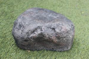 Natural Texture Grey FRP Rock Artistic Fiberglass <b>Stone</b> Island Irregular Shape Modern Design 300x200x145mm Outdoor Use - Product Image 5