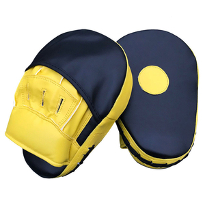 Wholesale PU Leather <b>Focus</b> <b>Pads</b> High Quality Customizable Unisex Adult Youth Indoor Outdoor Boxing Training Gear - Product Image 1