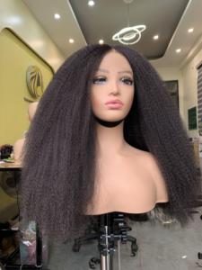 Perruque Lace Front en Cheveux Humains Vierges Remy à Cuticules Alignées pour Femmes Noires, Personnalisable, Colorée, Densité 180% - Product Image 6