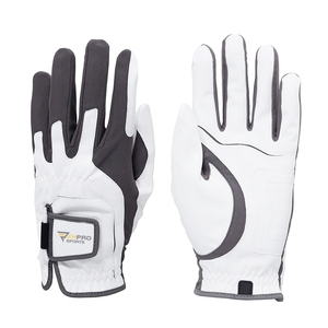 Gants de golf en cuir Cabretta de qualité supérieure, antidérapants, pour homme, main gauche, légers, à doigts complets, avec sangle de poignet réglable et fermeture auto-agrippante - Product Image 1
