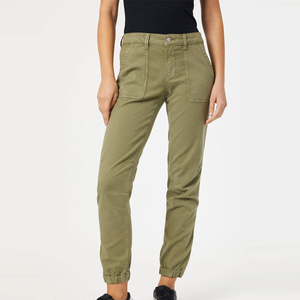 Pantalones Cargo de Moda para Mujer con Diseño de Logotipo Personalizado, Pantalones Cargo Rectos Lavados Casuales de Alta Calidad, Servicio OEM - Product Image 3