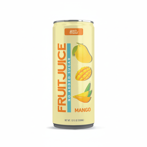 Boisson Tropi Juice Stérilisée Purée de Papaye Orange Goyave Ananas Mangue Pastèque Fruit de la Passion Faible en Matières Grasses 330ml Aluminium - Product Image 4