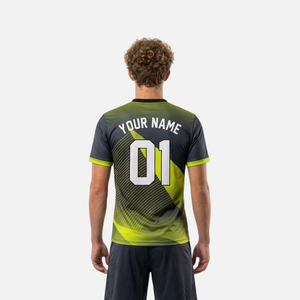 Camiseta de Balonmano Sublimada de Alta Calidad para Hombre, Jersey Deportivo Sublimado Personalizado con Nombre de Equipo, Cuello Redondo - Product Image 2