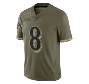 เสื้อฟุตบอลอเมริกัน RAPID SPORTS ขายส่ง แบบสั่งทำพิเศษ พิมพ์ลายแบบ Sublimation ระบายอากาศได้ดี ไซส์ใหญ่พิเศษ โพลีเอสเตอร์ 100% สำหรับทุกเพศ OEM - Product Image 4